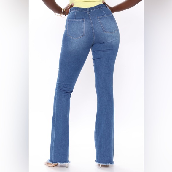 Fashion Nova Denim - Fashion Nova - Tall Valentina high rise flare jeans 38”inseam - size 13